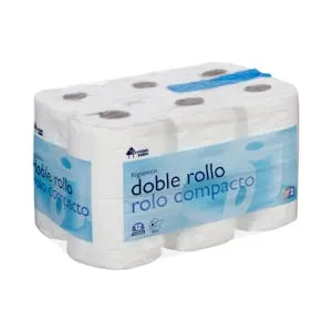 Papel higiénico Doble Rollo Bosque Verde