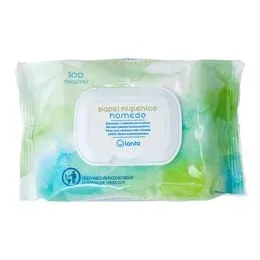 Papel higiénico húmedo Lanta 100 uds